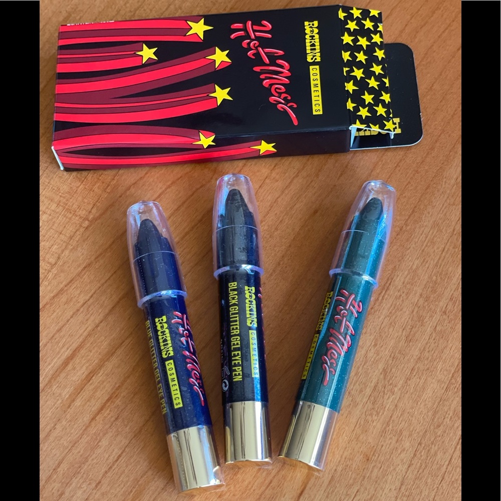 Rockins Hot Mess Threesome Glitter Gel Pens